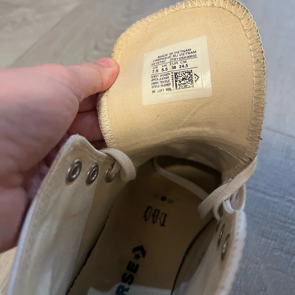 Chuck Taylor All Star Leather Platform - Picture 5 of 5